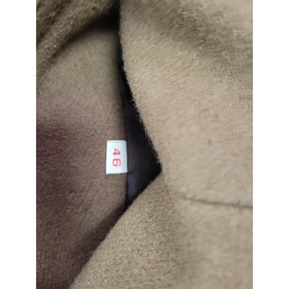 LodenFrey Vienna Austria Brown Original Model 46R Button Coat Jacket NEW Vintage - Picture 3 of 4